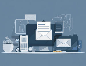 Illustration showing different communication methods